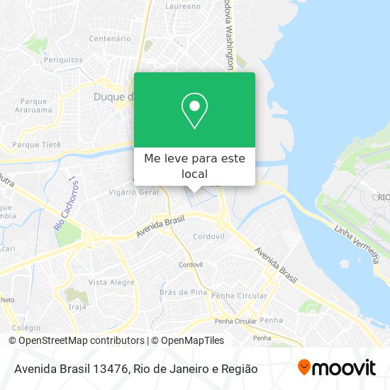 Avenida Brasil 13476 mapa