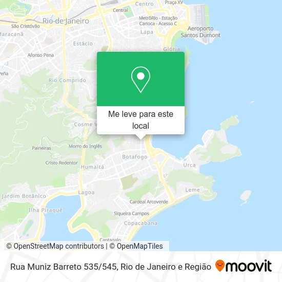 Rua Muniz Barreto 535/545 mapa
