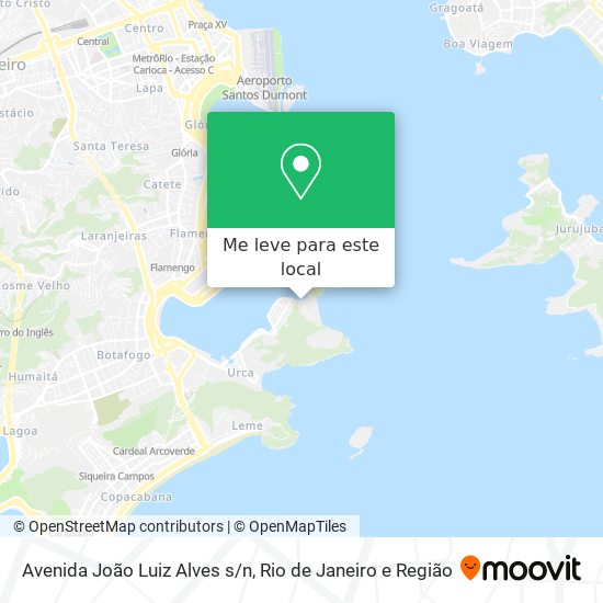 Avenida João Luiz Alves s/n mapa