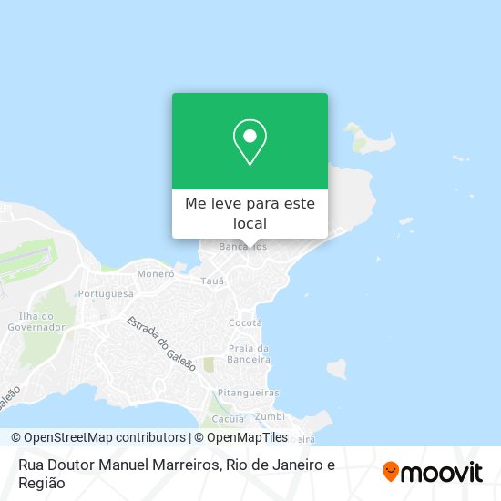 Rua Doutor Manuel Marreiros mapa