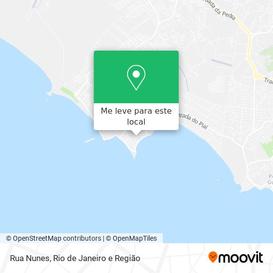 Rua Nunes mapa