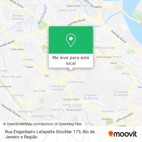 Rua Engenheiro Lafayette Stockler 175 mapa