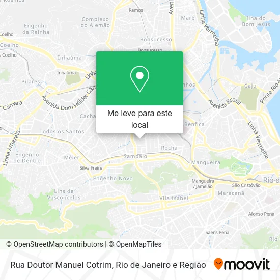 Rua Doutor Manuel Cotrim mapa