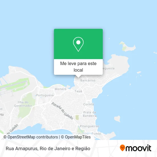 Rua Amapurus mapa