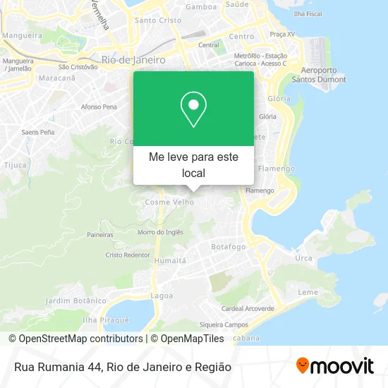 Rua Rumania 44 mapa