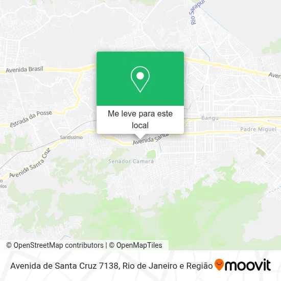 Avenida de Santa Cruz 7138 mapa