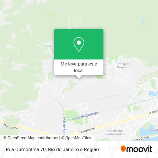 Rua Dumontina 70 mapa