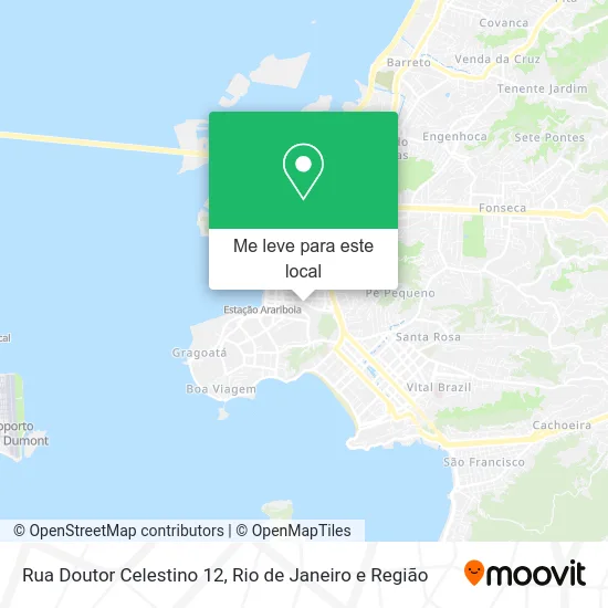Rua Doutor Celestino 12 mapa