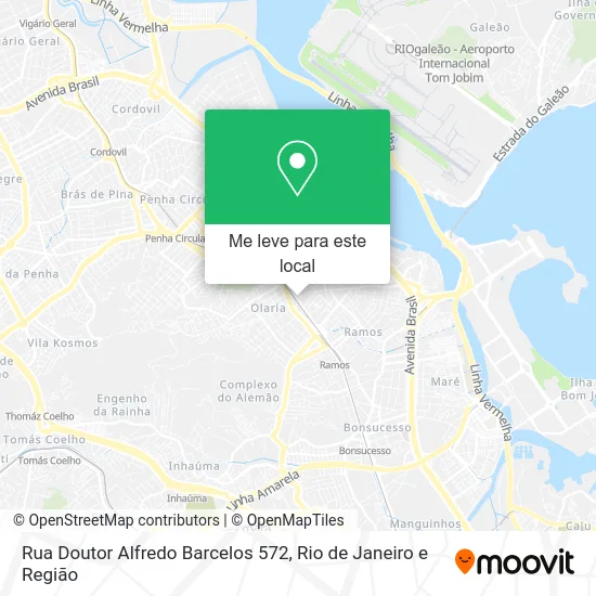 Rua Doutor Alfredo Barcelos 572 mapa