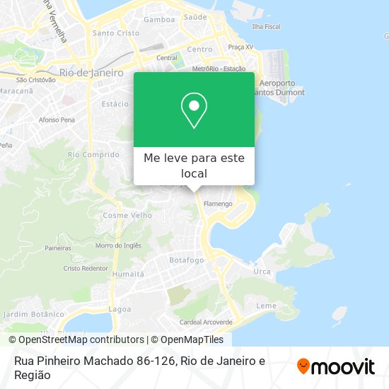 Rua Pinheiro Machado 86-126 mapa