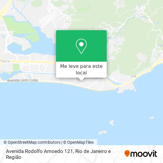 Avenida Rodolfo Amoedo 121 mapa