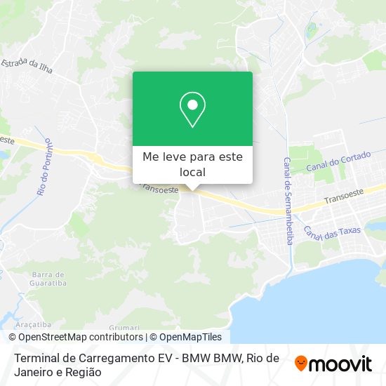 Terminal de Carregamento EV - BMW BMW mapa