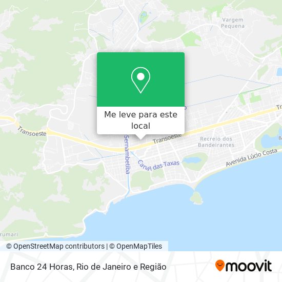 Banco 24 Horas mapa