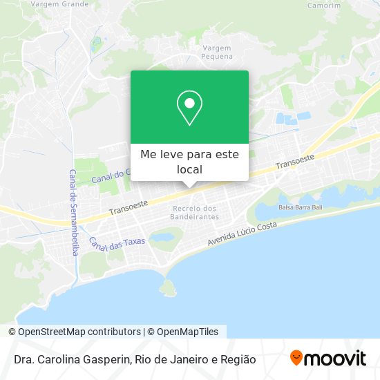 Dra. Carolina Gasperin mapa