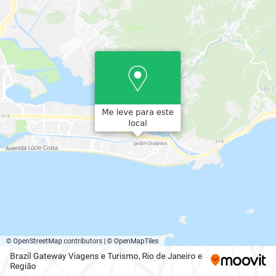 Brazil Gateway Viagens e Turismo mapa
