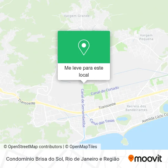 Condomínio Brisa do Sol mapa