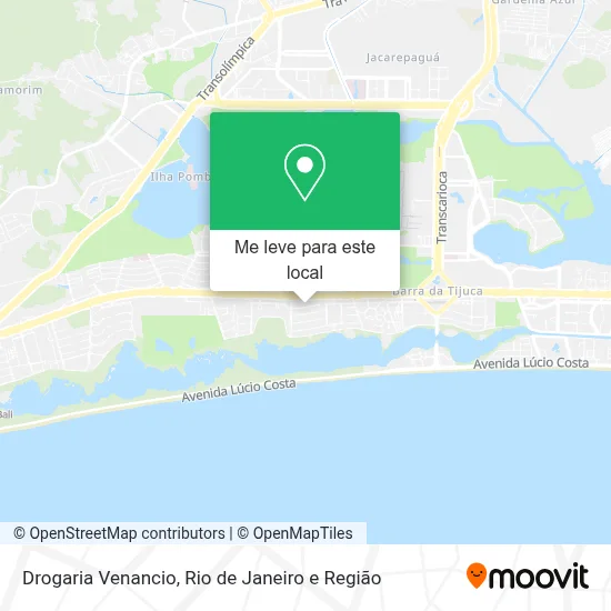 Drogaria Venancio mapa