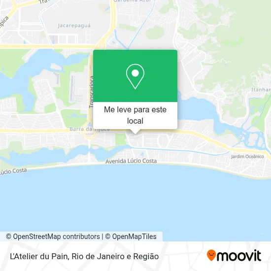 L'Atelier du Pain mapa