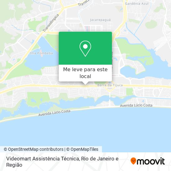 Videomart Assistência Técnica mapa