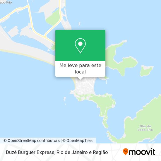Duzé Burguer Express mapa