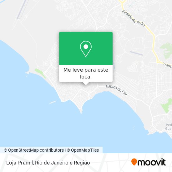 Loja Pramil mapa