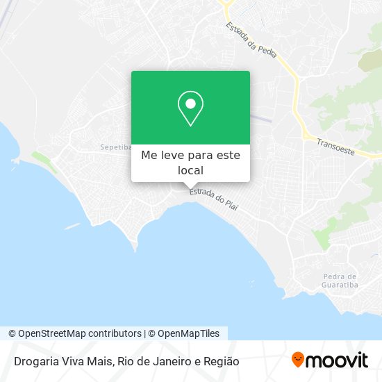 Drogaria Viva Mais mapa