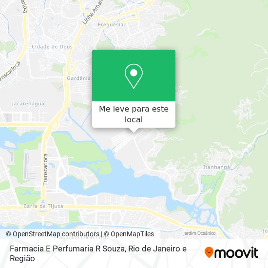 Farmacia E Perfumaria R Souza mapa