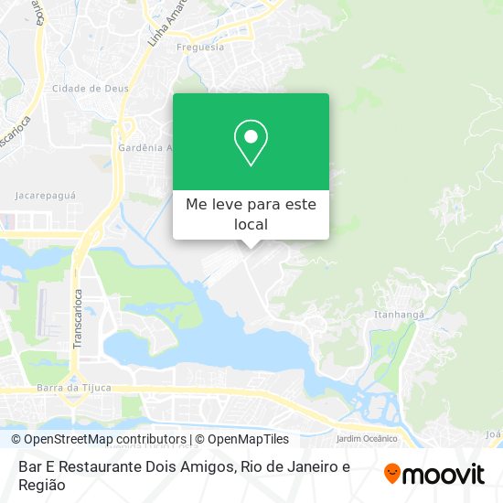 Bar E Restaurante Dois Amigos mapa