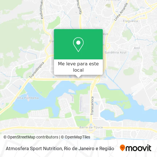 Atmosfera Sport Nutrition mapa