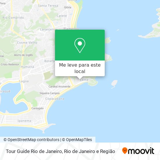 Tour Guide Rio de Janeiro mapa