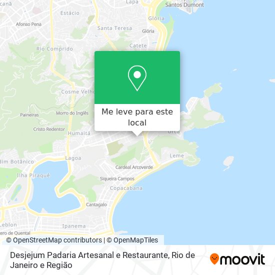 Desjejum Padaria Artesanal e Restaurante mapa