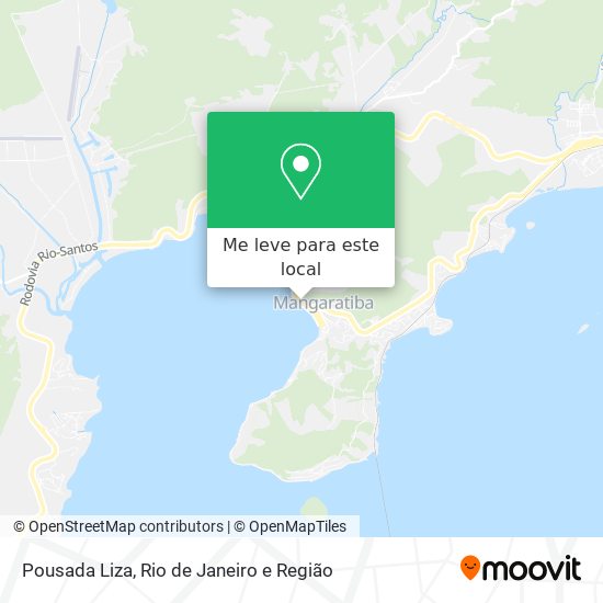 Pousada Liza mapa
