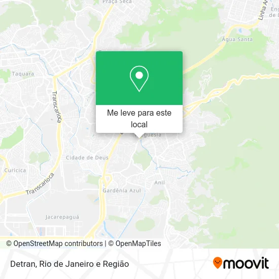 Detran mapa