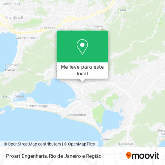 Proart Engenharia mapa