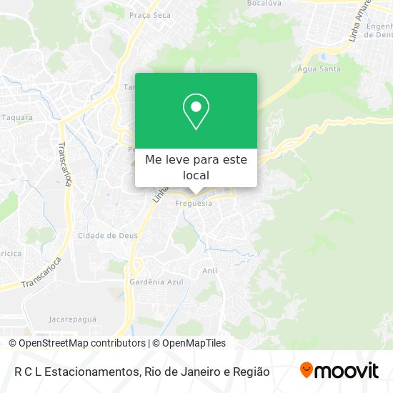 R C L Estacionamentos mapa