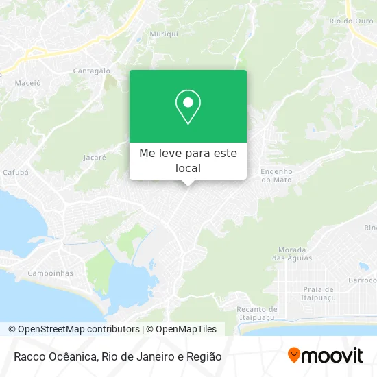 Racco Ocêanica mapa