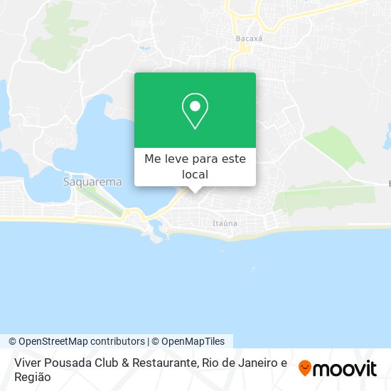 Viver Pousada Club & Restaurante mapa