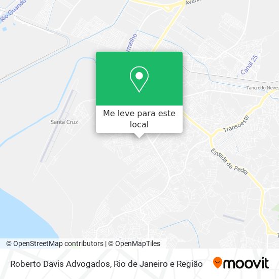 Roberto Davis Advogados mapa