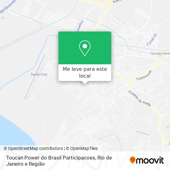 Toucan Power do Brasil Participacoes mapa