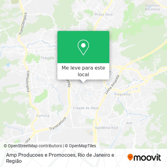 Amp Producoes e Promocoes mapa