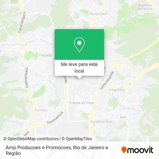Amp Producoes e Promocoes mapa