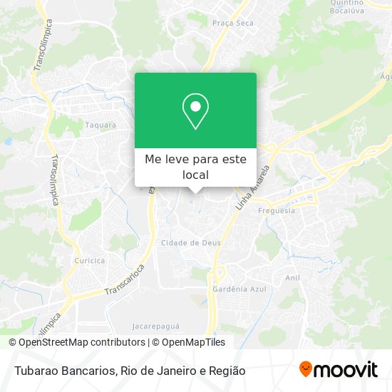 Tubarao Bancarios mapa