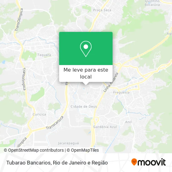 Tubarao Bancarios mapa