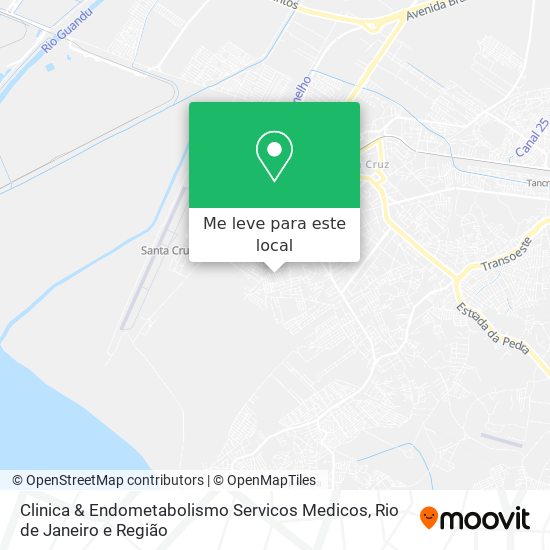 Clinica & Endometabolismo Servicos Medicos mapa