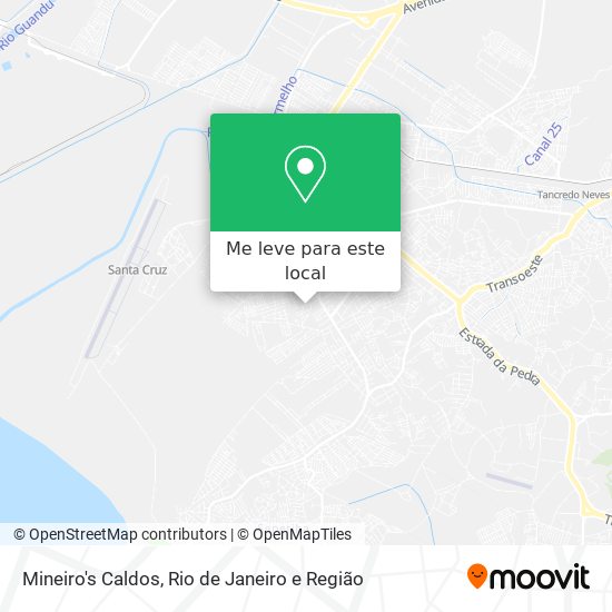 Mineiro's Caldos mapa