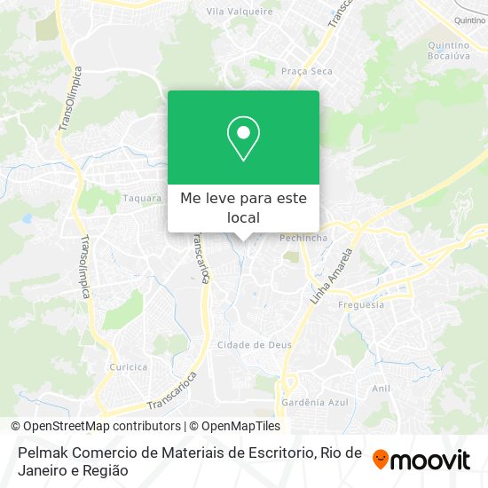 Pelmak Comercio de Materiais de Escritorio mapa