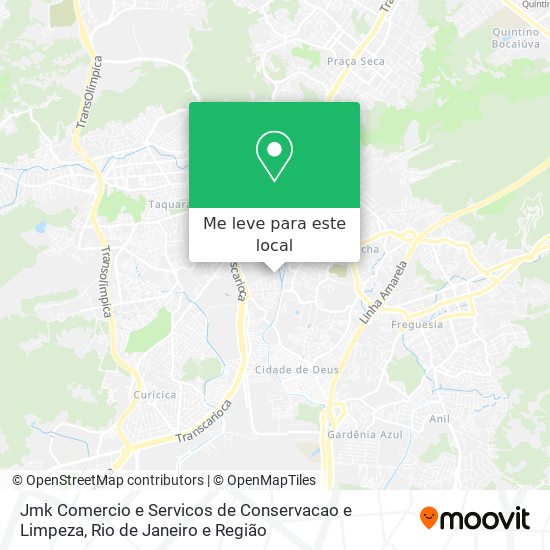 Jmk Comercio e Servicos de Conservacao e Limpeza mapa