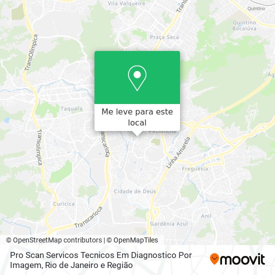 Pro Scan Servicos Tecnicos Em Diagnostico Por Imagem mapa