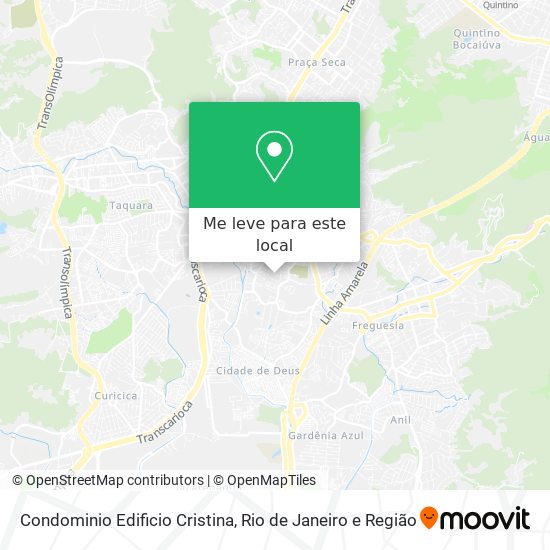 Condominio Edificio Cristina mapa