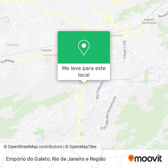 Empório do Galeto mapa